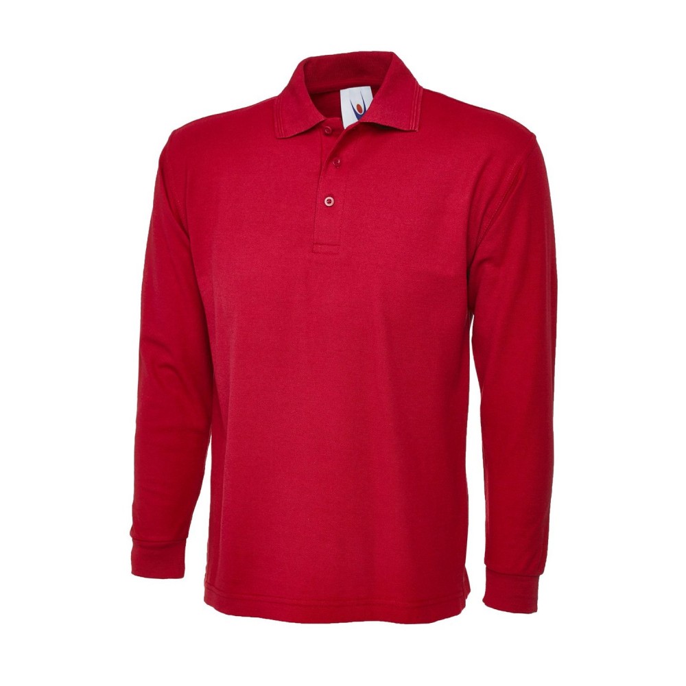 UC113 Long Sleeve Polo Shirt WorkWear Experts
